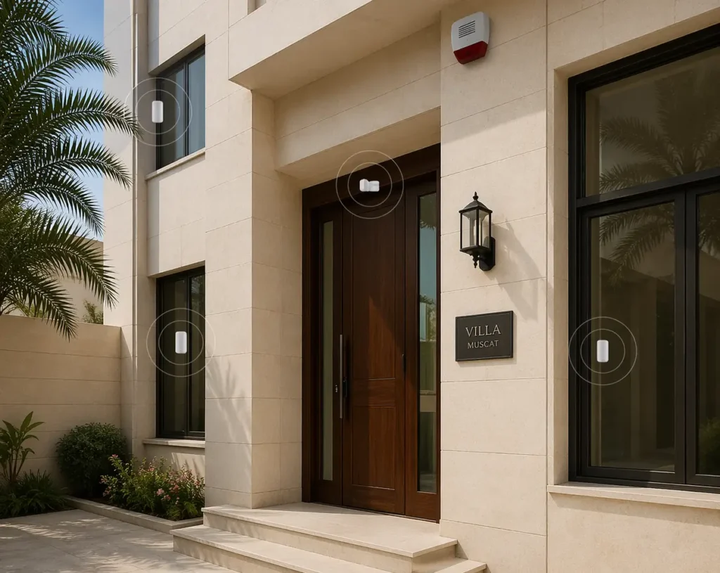 Intrusion Alarm System Muscat for Homes and Businesses