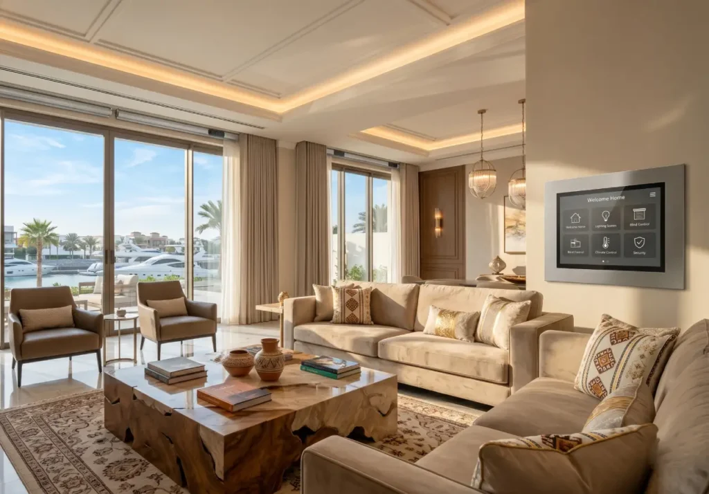 Luxury smart home automation villa in Al Mouj Muscat